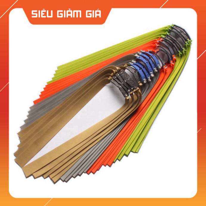 COMBO 05 DÂY CAO SU 2 LỚP - LOẠI DÂY 1.0MM - KHỔ DÀI 22CM 1 BÊN - ĐỒ CÂU NGỌC HẢI