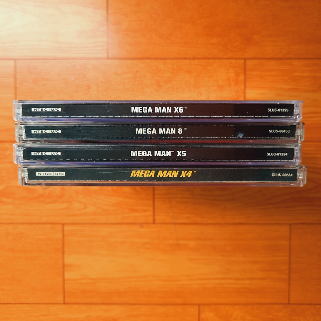 Dĩa gốc ps1 Megaman 8+X4+X5+X6