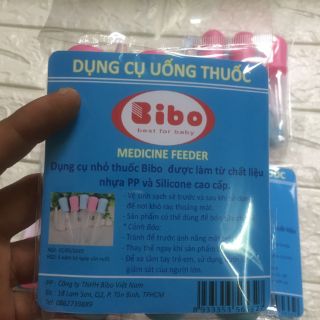 Ống bón sữa cho bé BIBO (6 ống/ vỉ)