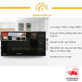 Lò vi sóng  Panasonic NN-GD37HBYUE