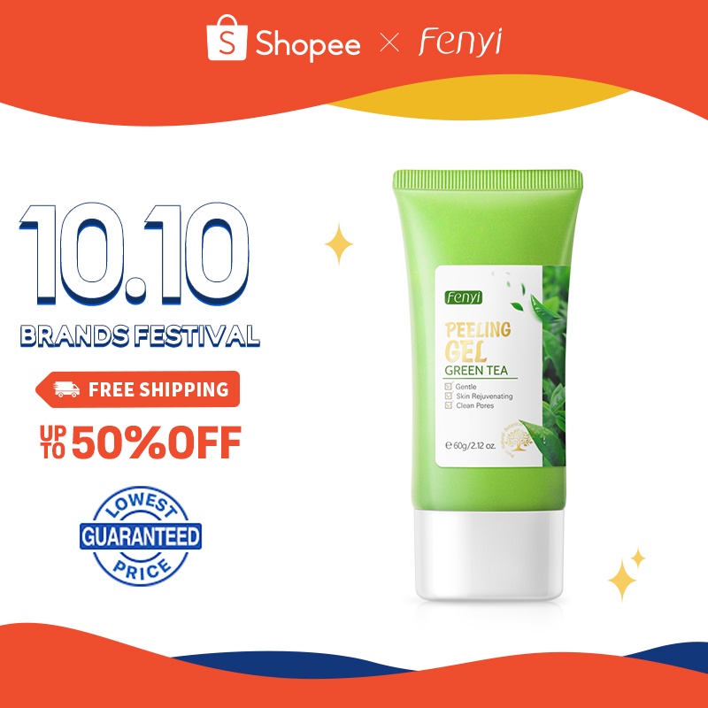 Gel lột mụn đầu đen Fenyi chiết xuất trà xanh se khít lỗ chân lông trẻ hóa làn da 60g
