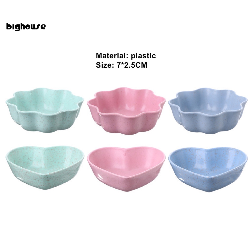 Đĩa Đựng Nước Chấm Hình Trái Tim 3 Màu Dễ Thương Sáng Tạo | BigBuy360 - bigbuy360.vn