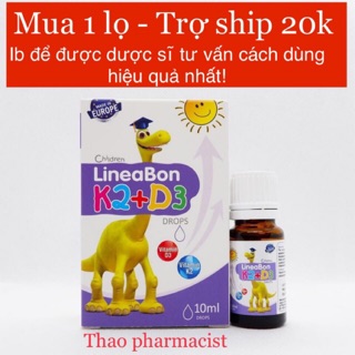 LINEABON VITAMIN D3 + K2 [ chính hãng]