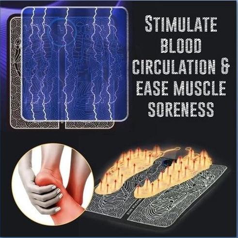 Thảm massage chân EMS giảm đau mỏi chân, giúp lưu thông khí huyết, chăm sóc sức khỏe - Soleil Care