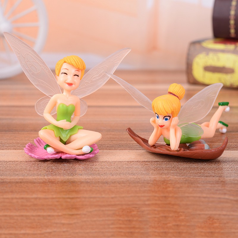 Sáu Nàng Tiên Tinker Bell trang trí bàn làm việc, trang trí góc học tập, trưng bày, đồ chơi