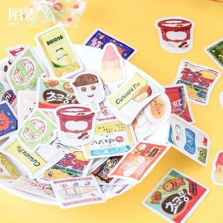 (Hình thật) Sticker hộp - Snack