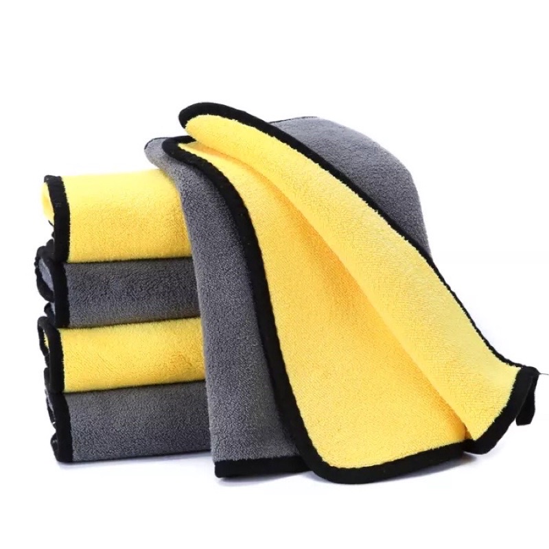 Khăn 2 lớp chuyên dụng lau xe máy, ô tô… Khăn 2 mặt lau xe / khăn 3M lau xe