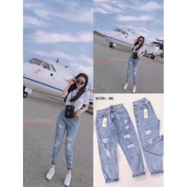 [ Siêu Phẩm ] Quần Jean Cao Cấp Baggy Sờn 3013- Phong Cách Tre Trung , Cá Tính Mạnh Mẽ - Hàng Xuất Khẩu Châu Âu | BigBuy360 - bigbuy360.vn