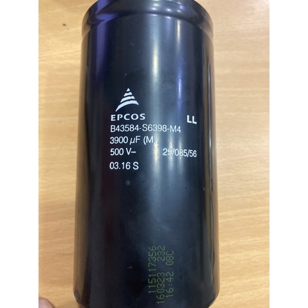 TỤ ĐIỆN 3900uf 500v EPCOS B43584-S6398-M4