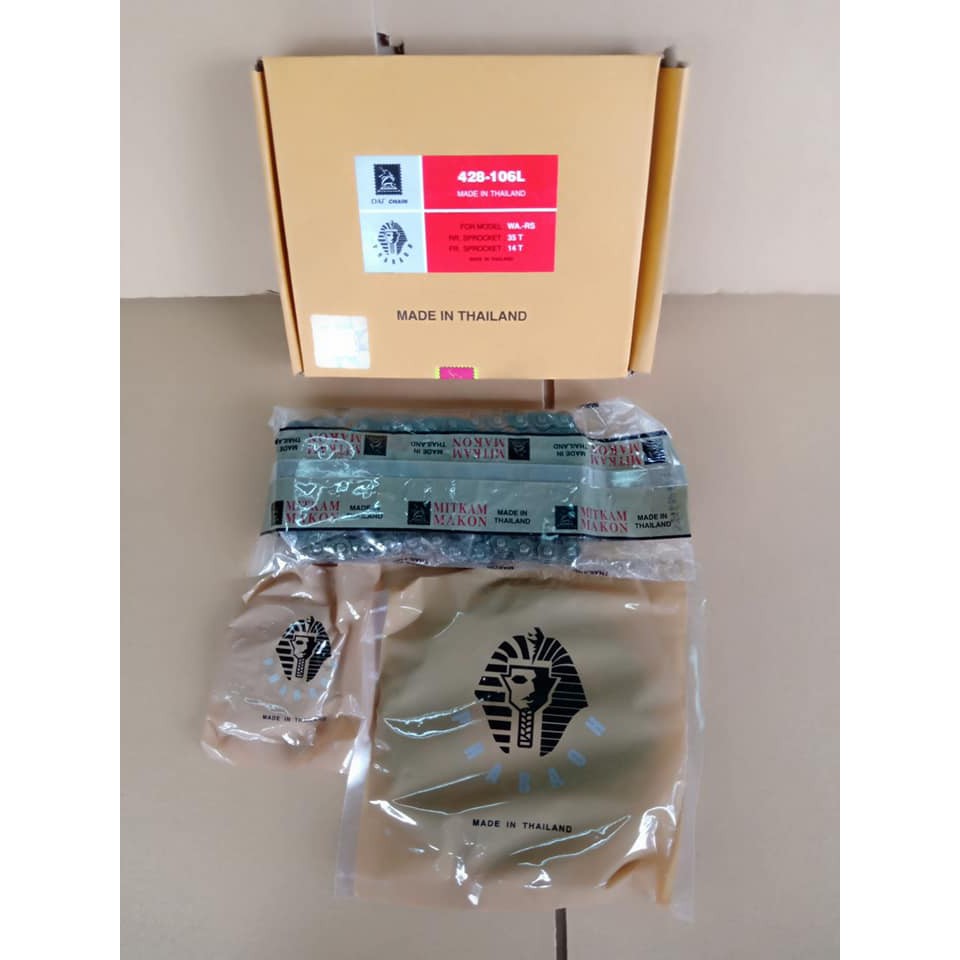 Nhông xích xe máy Wave S100. Alpha mới các loại