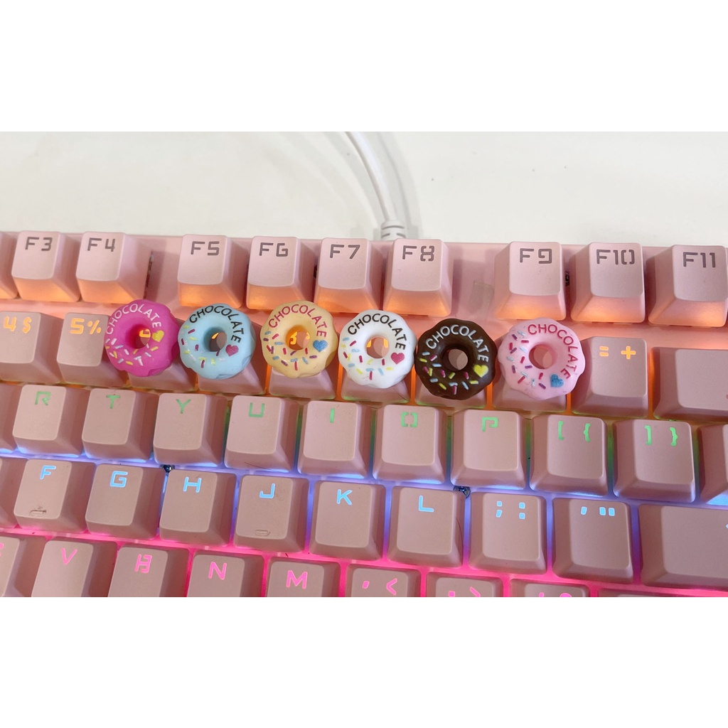 Keycap Donut Chocolate Rất Đẹp