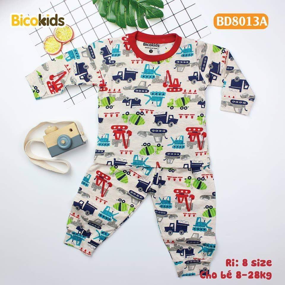 Bộ tay dài bé trai từ 7-27 kg - MẪU LẤY NGẪU NHIÊN-thanh lý