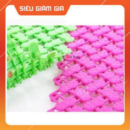 [GIẢM GIÁ] Tấm Lót Sàn/ Chuồng Bằng Nhựa Chống Lọt Chân Cho Chó Mèo hình vuông - petshop số 01 zubumshop