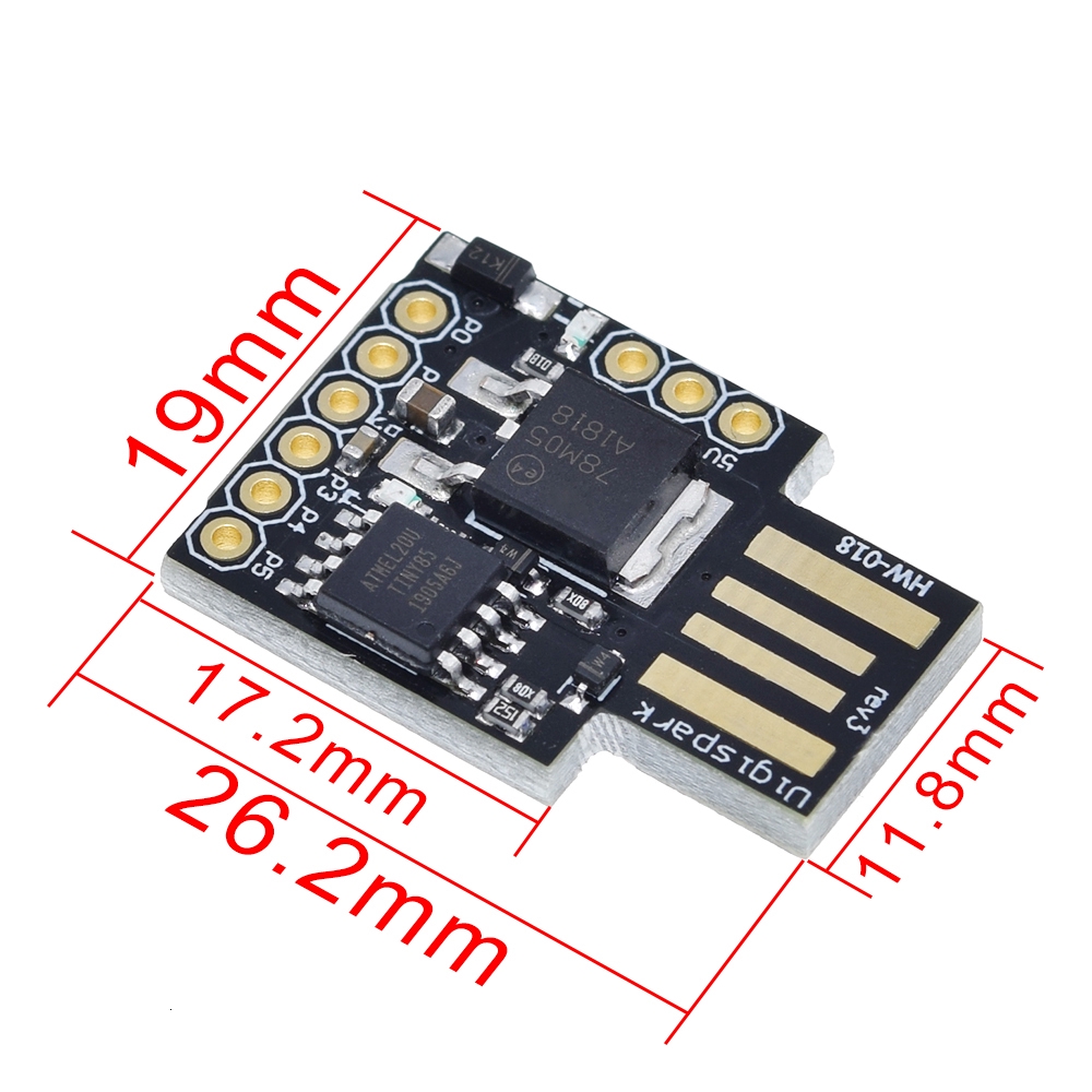 Bảng Mạch Attiny85 Digispark Kickstarter Cho Arduino Iic I2C Usb