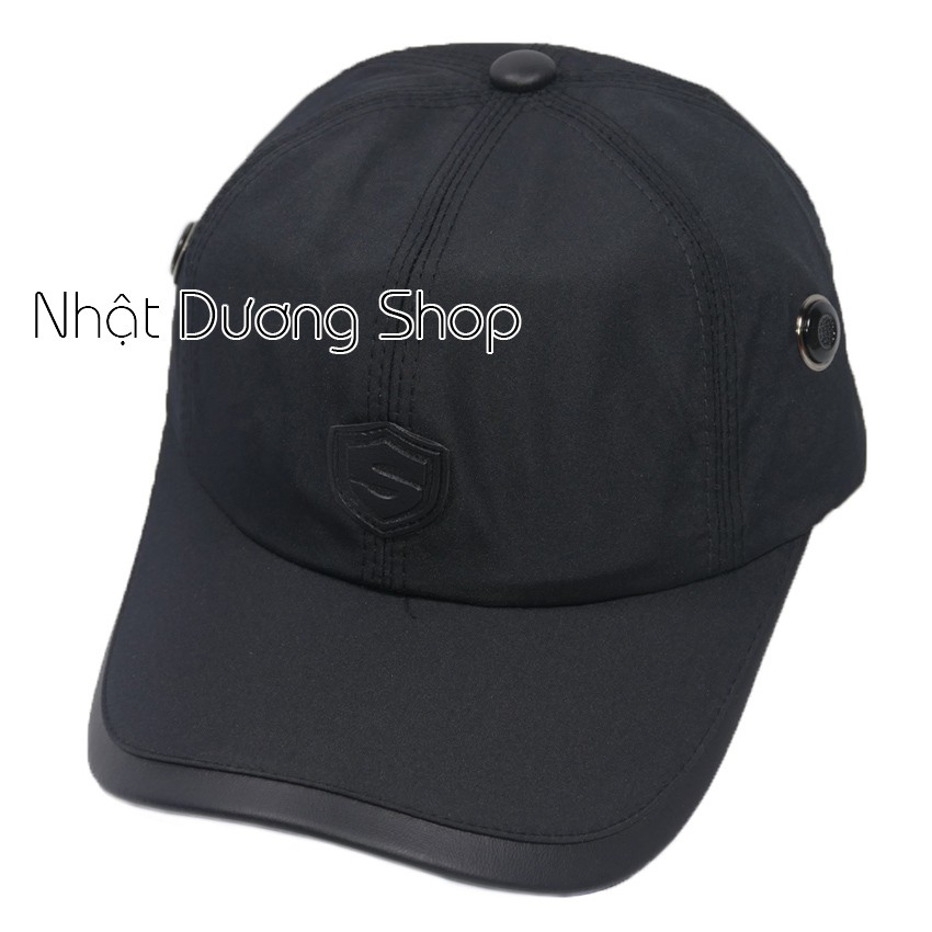 Nón lưỡi trai, nón kết dù logo chữ S, sò to đẹp mắt - chất liệu vải dù phù hợp cho mọi người