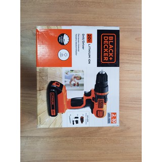 Máy khoan vặn vít dùng pin Black Decker LDX120C