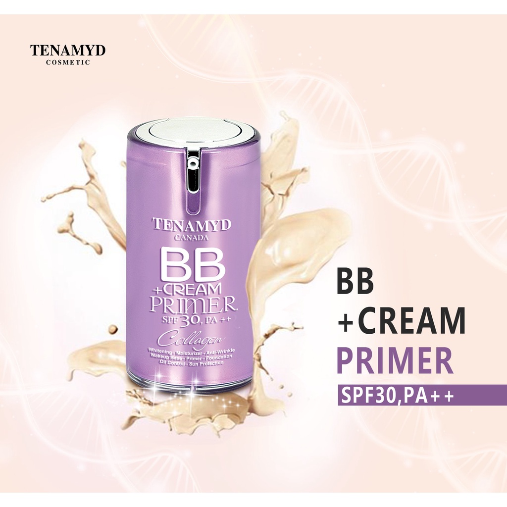 BB CREAM + PRIMER -TENAMYD -  Kem trang điểm (BB Primer)/ Chai/ 40g