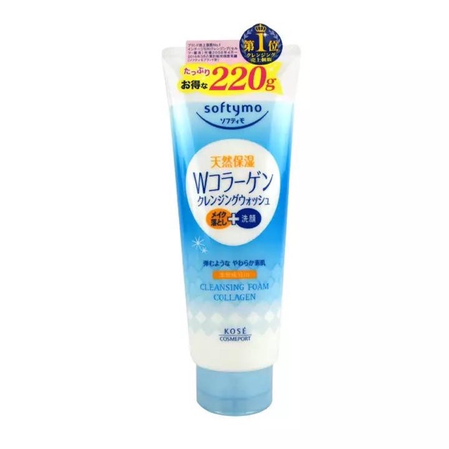 Sữa rửa mặt Kose Softymo Cleansing Nhật Bản 220g