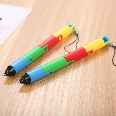 D80 bút gấp khúc mực hoạt hình dễ thương kute viết gel