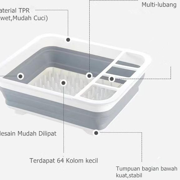 Giá Để Chén Dĩa Gấp Gọn Tiện Dụng | BigBuy360 - bigbuy360.vn