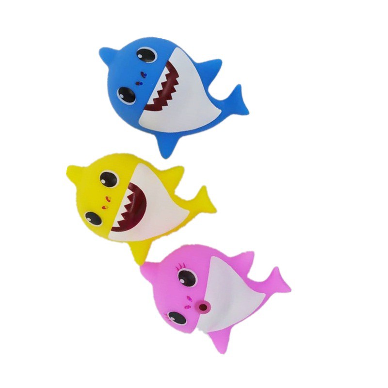 Mô Hình Cá Mập Đồ Chơi Mềm Mại Vui Nhộn Cho Bé Khi Tắm