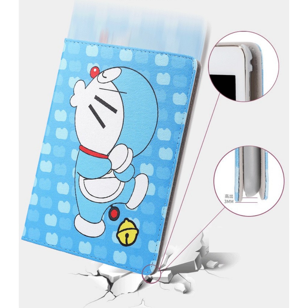 Bao da ipad hình Doraemon ngộ nghĩnh ốp ipad Pro 10.5/Air 3/10.2 gen 7/8...MART CASE
