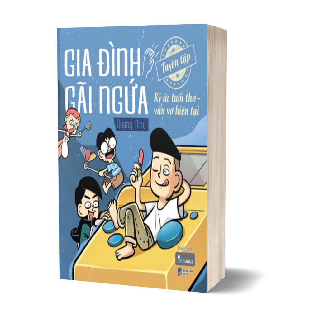 Sách - Gia Đình Gãi Ngứa - Tuyển Tập Ký Ức Tuổi Thơ - Vẩn Vơ Hiện Tại