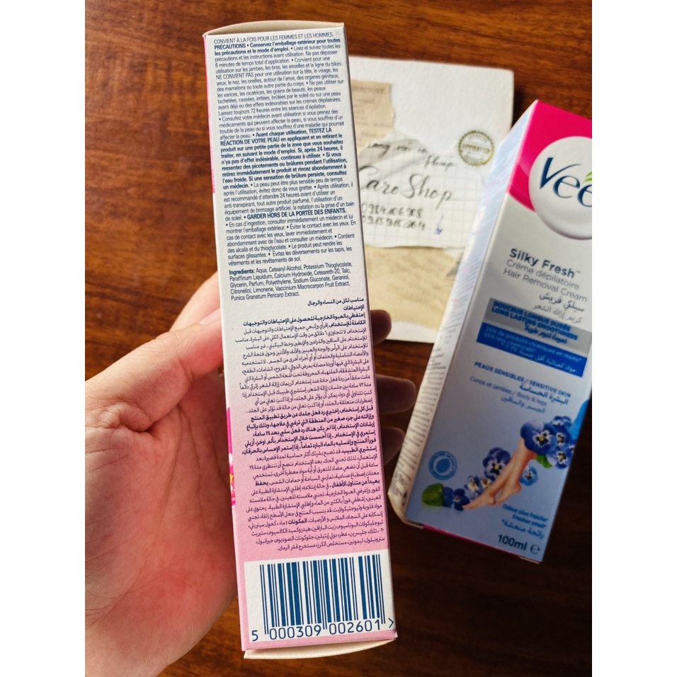 Kem tẩy lông VEET [nội địa Pháp] 100ml