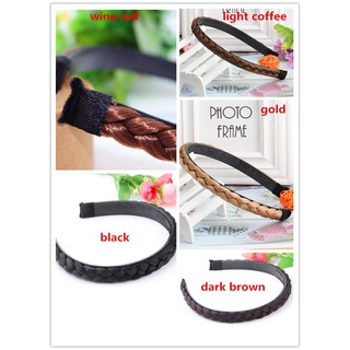 Băng đô cài tóc kiểu bím tóc phong cách Boho