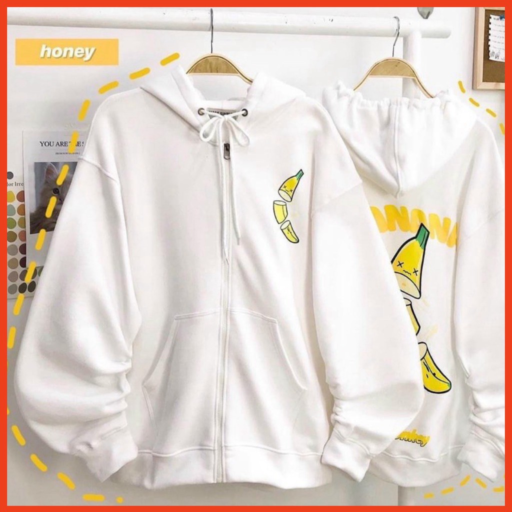 🌈𝗡𝗘𝗪 𝗔𝗥𝗥𝗜??𝗟💢 Áo Khoác Nỉ BANANA Siêu Hot Form Xinh | BigBuy360 - bigbuy360.vn