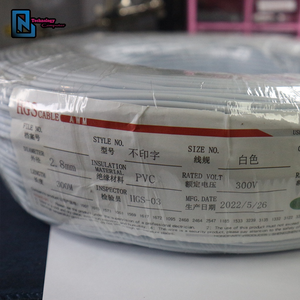 Dây USB 5 Lõi 30AWG Mạ Niken Đường Kính 2.8MM 3MM Thích Hợp Làm Dây Type C To C