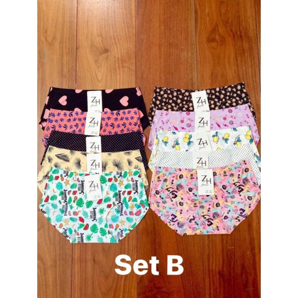 Set 10 quần Zh họa tiết Thái Lan