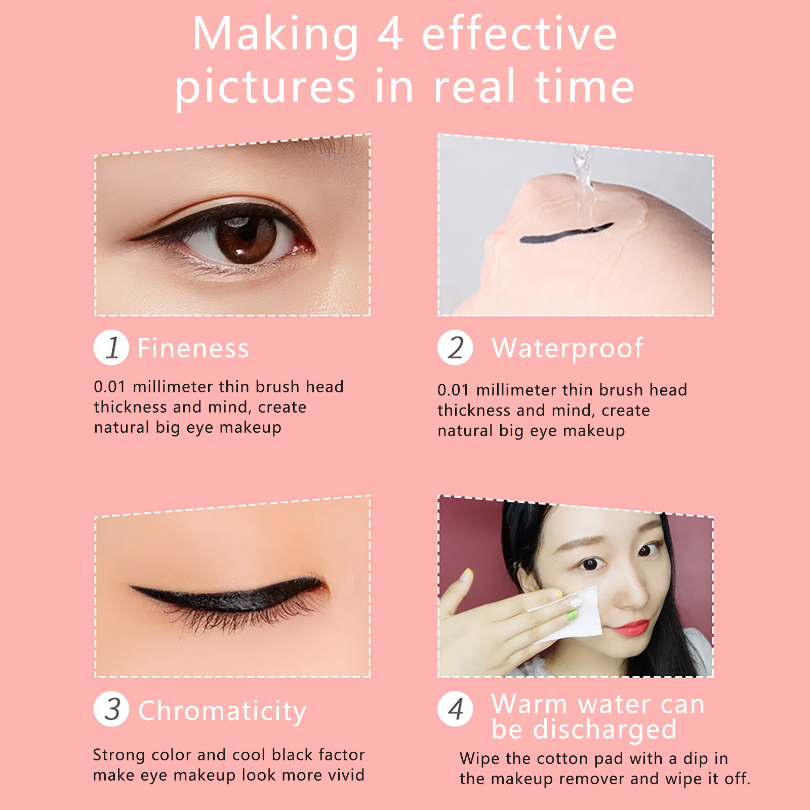 (Hàng Mới Về) Bút Kẻ Mắt Dạng Lỏng Chống Nước Lâu Trôi Không Nhòe Tiện Dụng | BigBuy360 - bigbuy360.vn