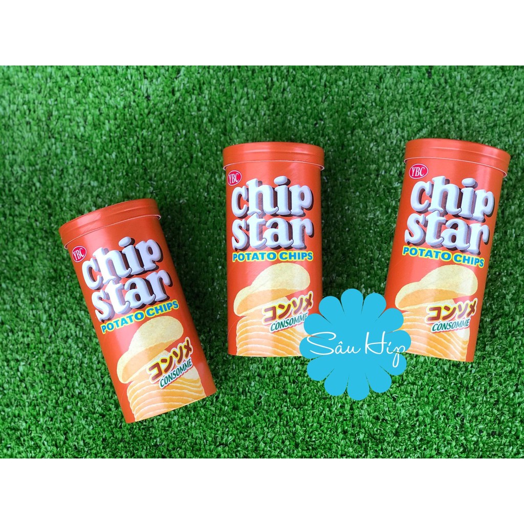 Bánh Snack Khoai Tây Chip Star YBC Vị Súp Thịt Hầm- 50gr