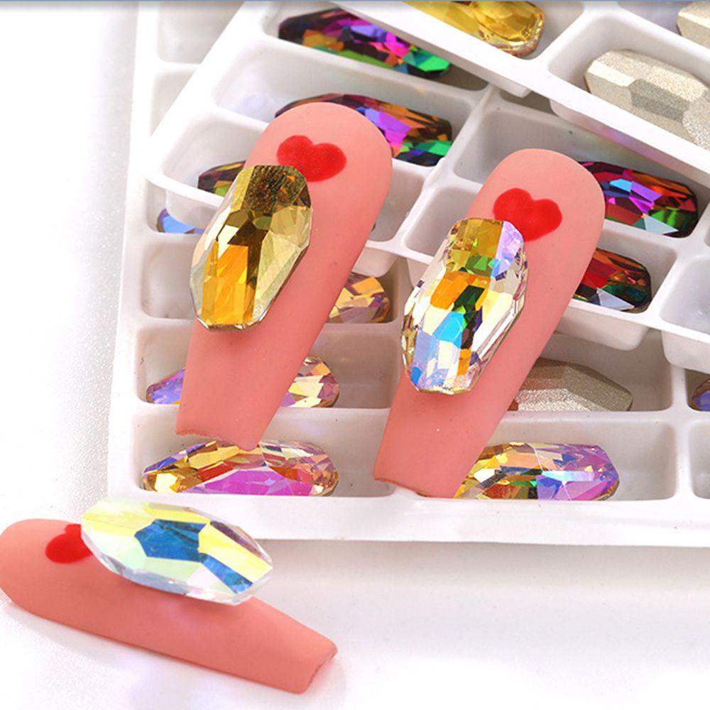 Bộ Dụng Cụ Làm Móng Nghệ Thuật|Phụ Kiện Trang Trí Móng Tay Lấp Lánh Nhiều Màu DIY|Phụ Kiện Trang Trí Móng Tay Charms