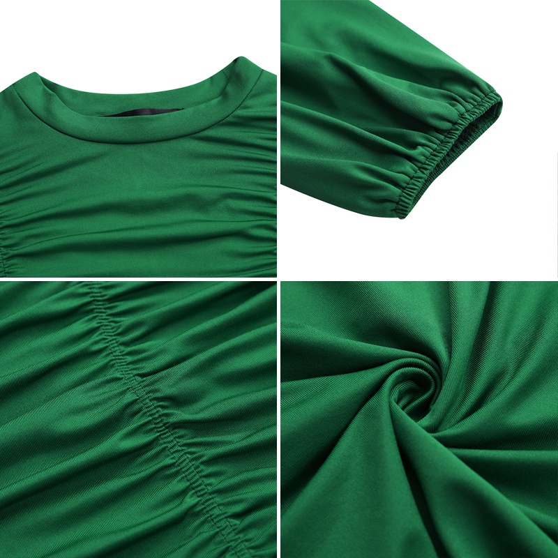 Áo kiểu Zanzea tay dài cổ tròn thời trang dành cho nữ