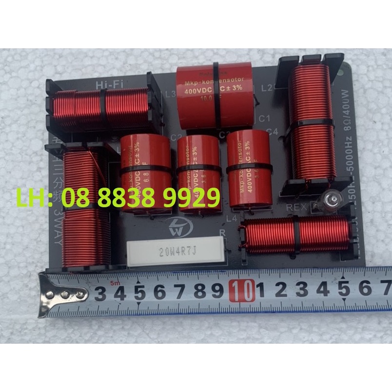 MẠCH PHÂN TẦN 3 LOA - 1 BASS 1 TRUNG 1 TREBLE H883 CAO CẤP NHẬP KHẨU - GIÁ 1 CÁI
