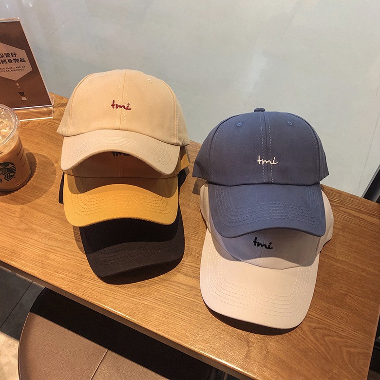 Mũ lưỡi trai nam nữ thời trang vải Kaki phong cách nón kết Ulzzang Hàn Quốc