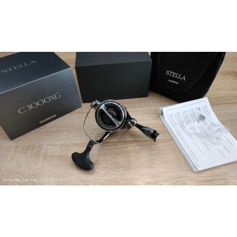 Máy Câu Cá Shimano 2022 Stella FK C3000XG - Máy Đứng
