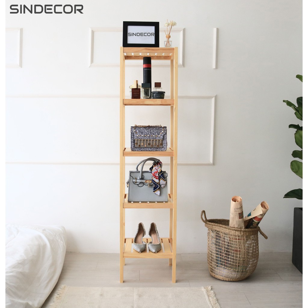 Kệ Vuông 5 Tầng Shelf 5F Nội Thất Kiểu Hàn Lắp Ráp