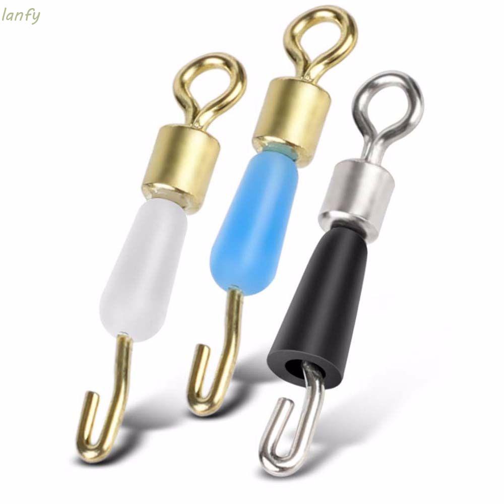 Set 50 móc câu cá bằng thép không gỉ nhiều màu sắc tiện dụng