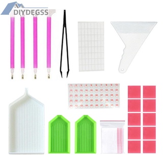 Bộ dụng cụ làm tranh đính đá diy tiện dụng