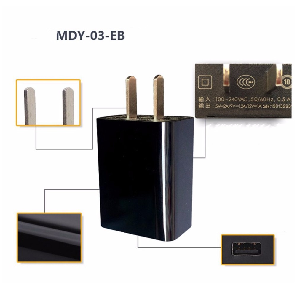 Củ sạc nhanh QC2.0 Xiaomi MDY-03-EB