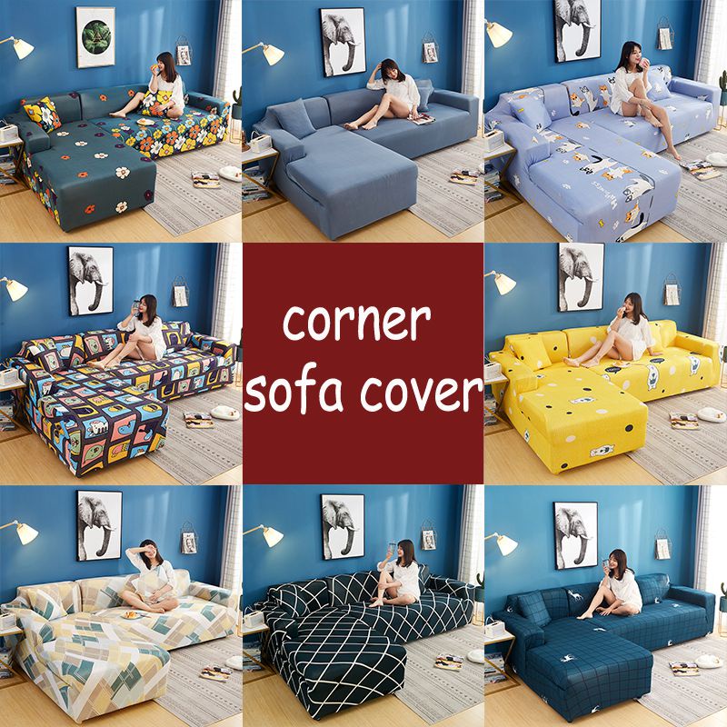 Vỏ Bọc Ghế Sofa 2 / 1 / 3 / 4 Mềm Mại Co Giãn Dành Cho Phòng Khách