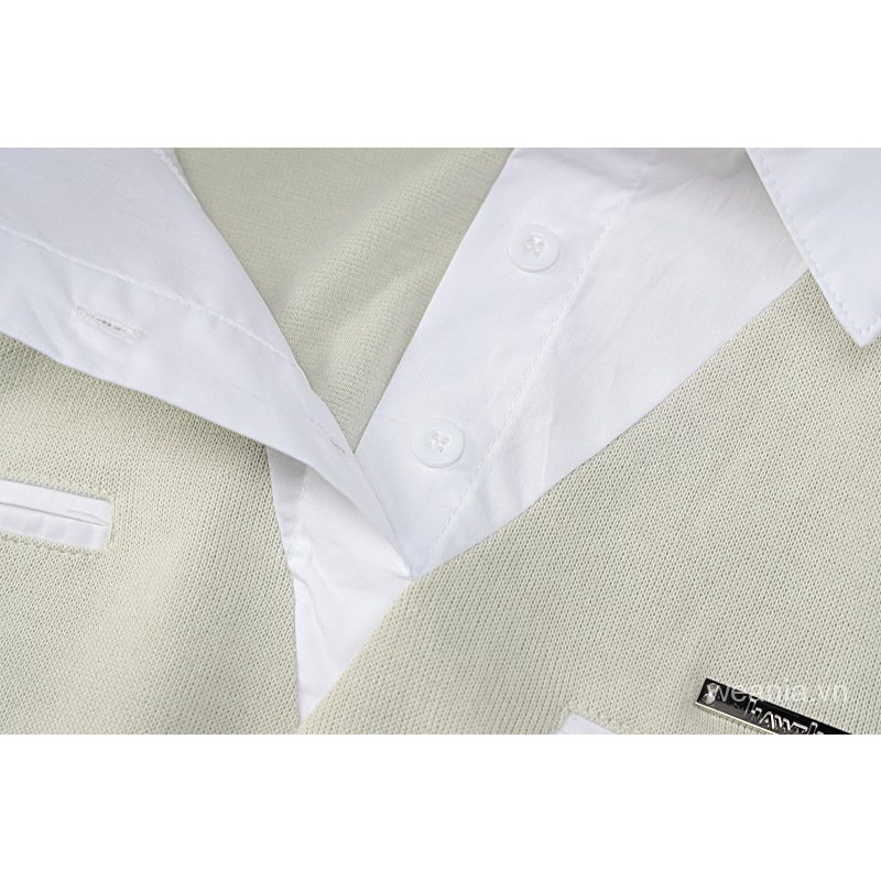 Đầm tay dài cổ polo thời trang cho nữ