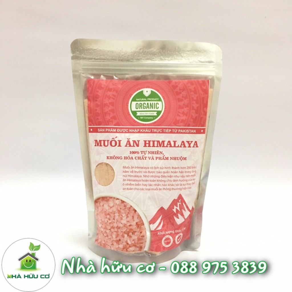 100gr Muối hồng Himalaya hạt mịn nấu ăn, nấu sữa, làm bánh ...(Date: 11/2023)