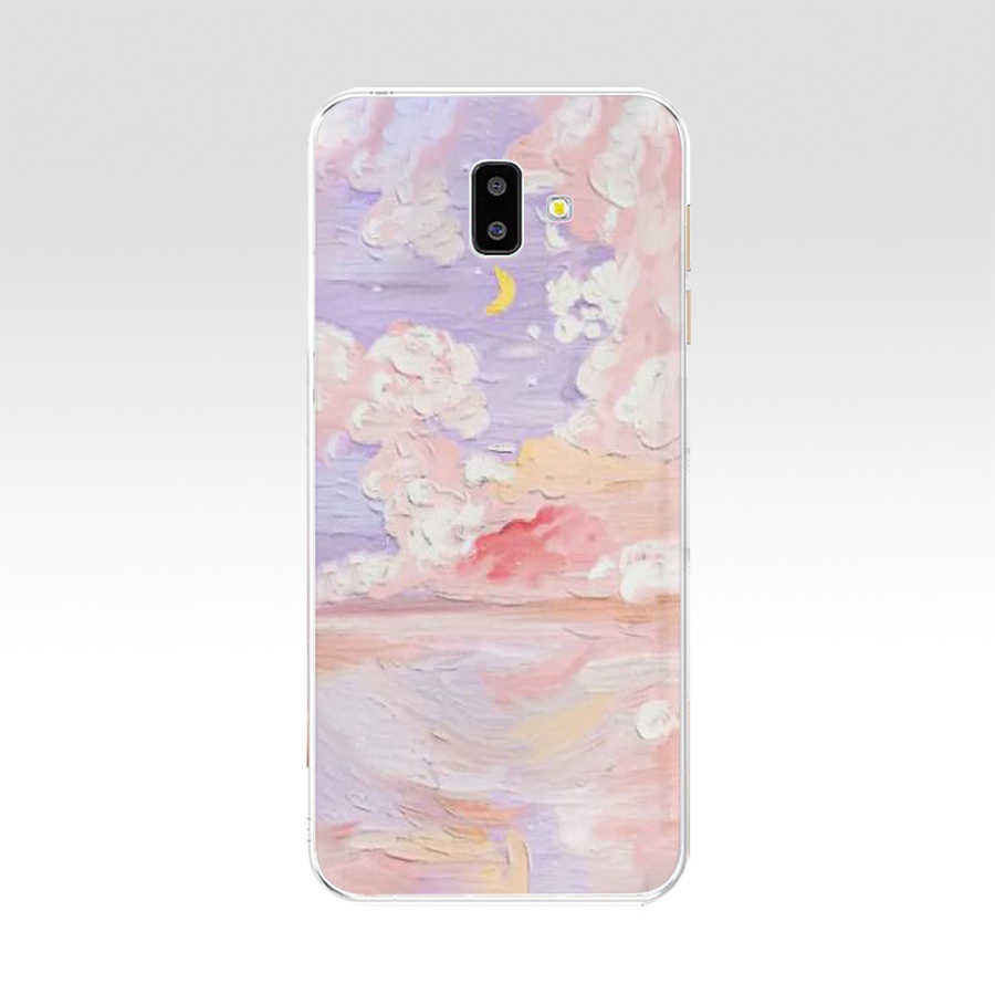 Ốp Điện Thoại TPU Dẻo In Họa Tiết Độc Đáo Thời Trang Cho Samsung Galaxy j6 2018 plus j7 2015 j7 2016 j7 pro 2017