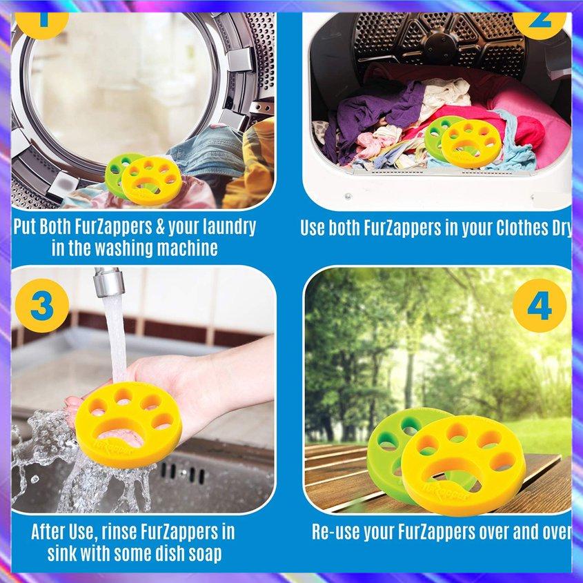 Set 2 Dụng Cụ Loại Bỏ Lông Trên Quần Áo Tiện Lợi