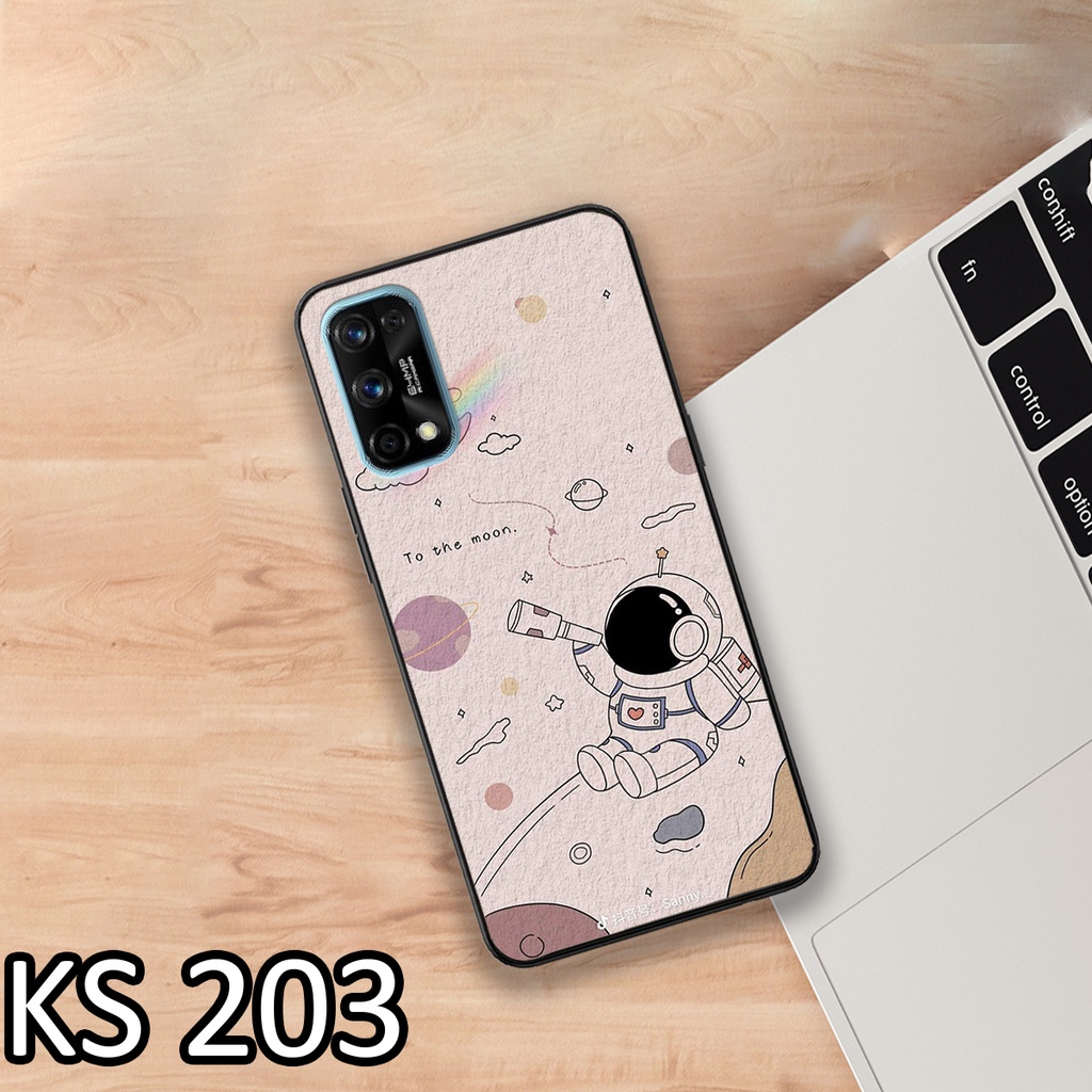 [HOT] Ốp lưng Realme 7/Realme 7i/Realme 7 Pro/Realme 8/Realme 8 Pro/Realme 9i in hình Phi hành gia siêu dễ thương