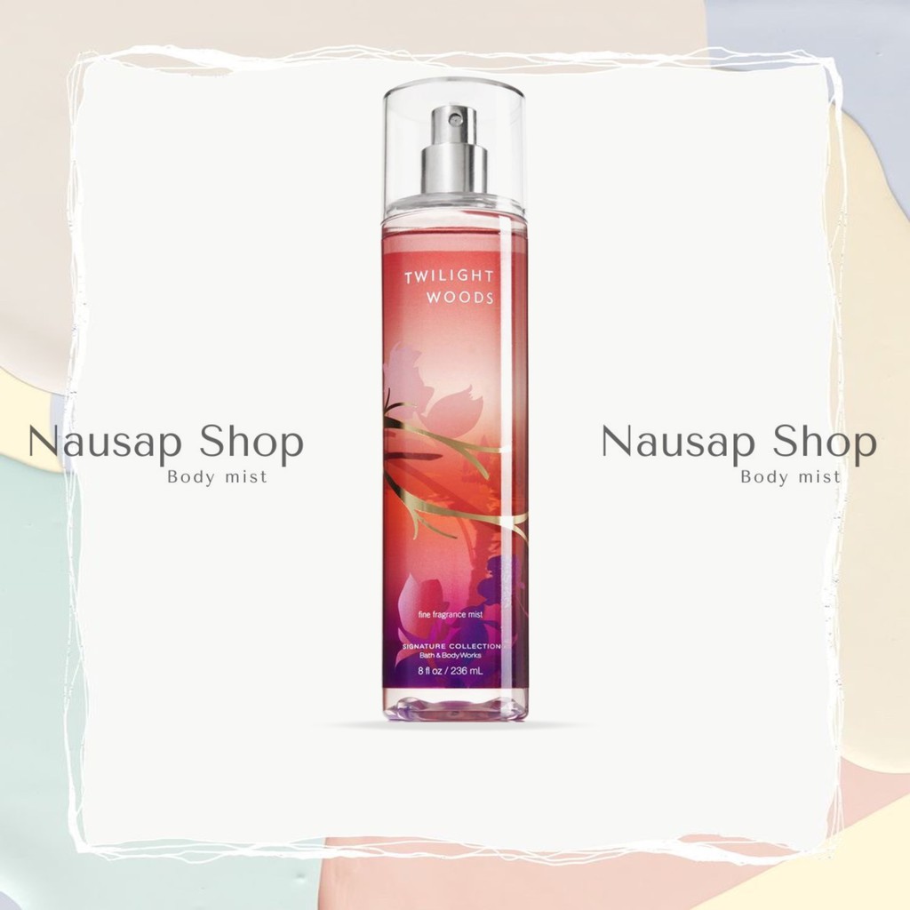 Xịt toàn thân Body Mist Bath & Body Works - Twilight Woods 10ml-30ml-50ml-100ml